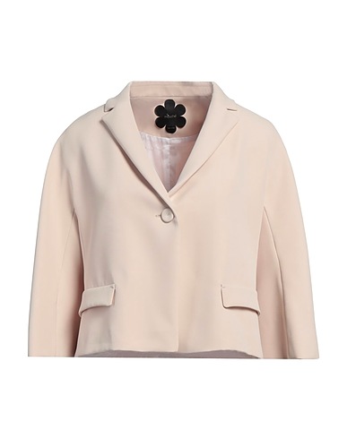 MOUCHE Blazer Beige 95% Polyester, 5% Elastane