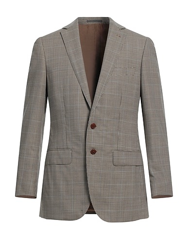 LUBIAM Blazer Beige Virgin Wool