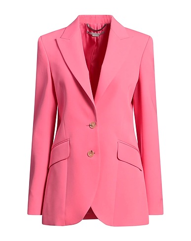 STELLA McCARTNEY Giacca Rosa 97% Lana, 3% Elastan
