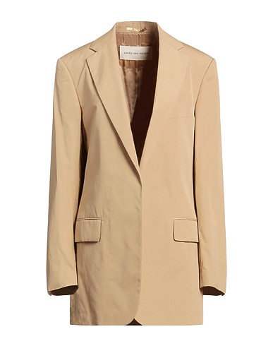 DRIES VAN NOTEN Blazer Khaki 100% Cotton