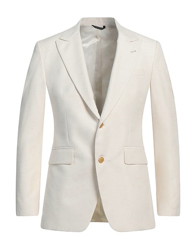 REVERES 1949 Blazer Ivory 80% Silk, 20% Microfiber