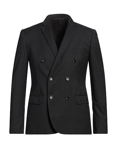 57 T Blazer Nero 100% Lana Vergine