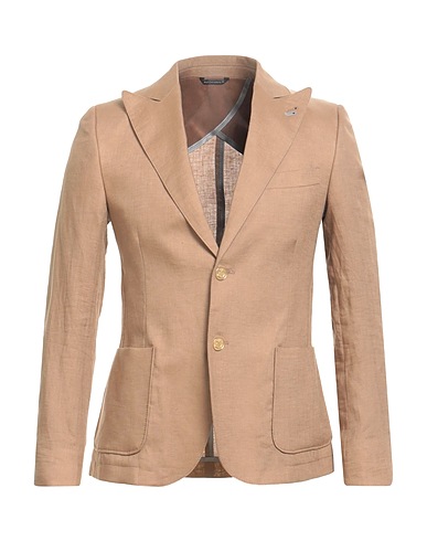 GREY DANIELE ALESSANDRINI Blazer 100% Linen