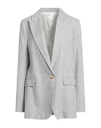 VICOLO Blazer Grey 78% Viscose, 22% Polyester