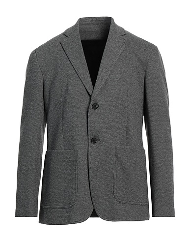 DONDUP Blazer Charcoal 54% Polyester, 28% Viscose, 16% Polyamide, 2% Elastane