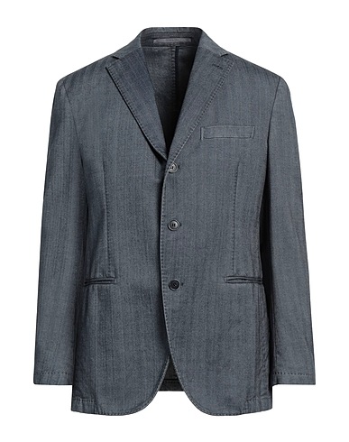 CANTARELLI Blazer Navy blue 100% Cotton