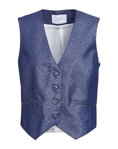 SOALLURE Waistcoat 60% Cotton, 21% Lurex®, 19% Lyocell