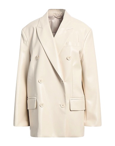 STAND STUDIO Blazer Beige 50% Polyurethane, 50% Viscose