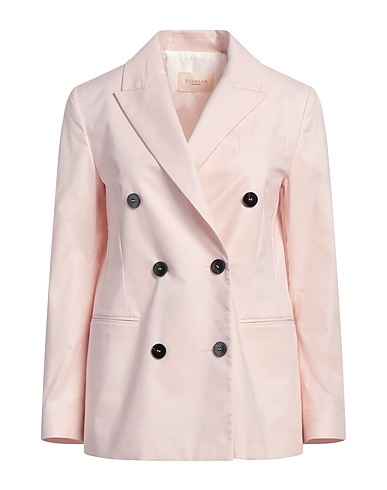MONTEDORO Giacca Rosa chiaro 94% Cotone, 6% Elastan