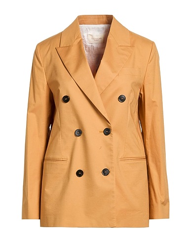 MONTEDORO Blazer BY SLOWEAR CAMMELLO 94% Cotone, 6% Elastan