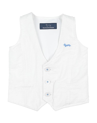 HARMONT & BLAINE Waistcoat White 100% Cotton