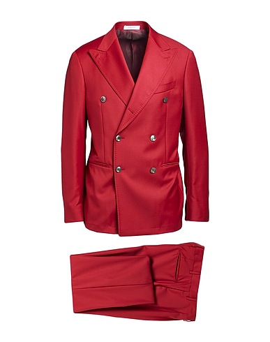 SARTORIA LATORRE Suits Brick red 100% Wool