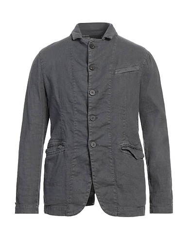 MESSAGERIE Jacke Grau 57% Hanf, 42% Baumwolle, 1% Elastan