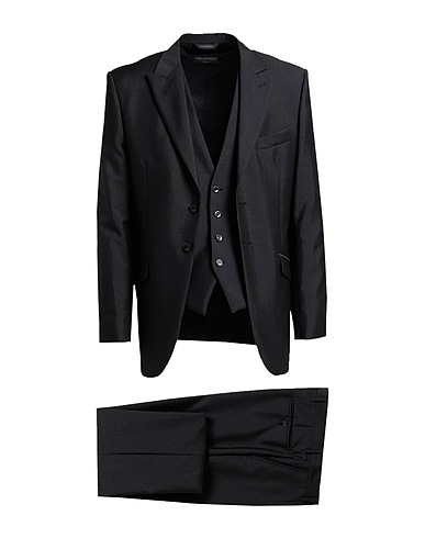 CARLO PIGNATELLI CLASSICO Suits Charcoal 62% Silk, 28% Viscose, 10% Polyester