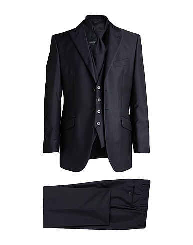 CARLO PIGNATELLI CLASSICO Suits Midnight blue 62% Silk, 28% Viscose, 10% Polyester