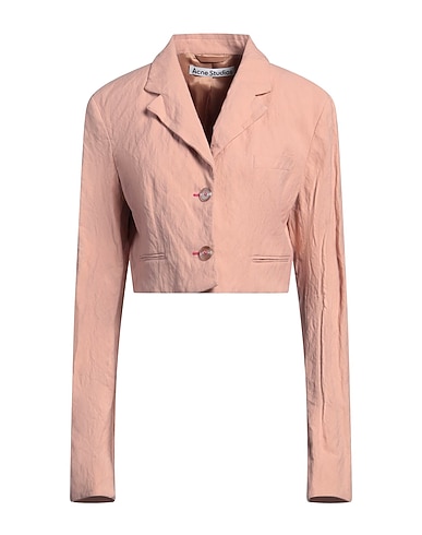 ACNE STUDIOS Blazer Antique rose 90% Cotton, 10% Metallic fiber