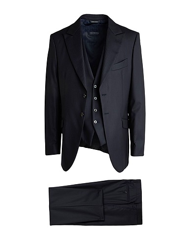 CARLO PIGNATELLI CLASSICO Suits Midnight blue 100% Virgin Wool