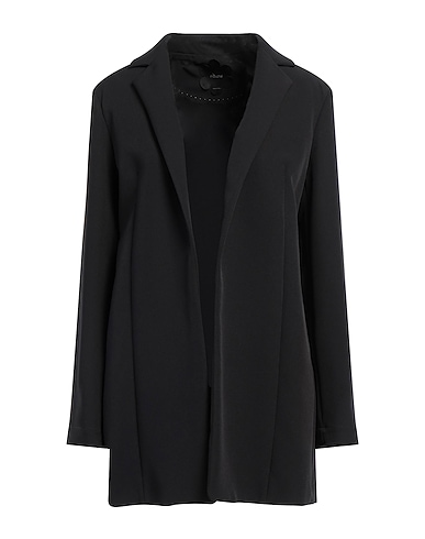 MOUCHE Blazer Black 95% Polyester, 5% Elastane