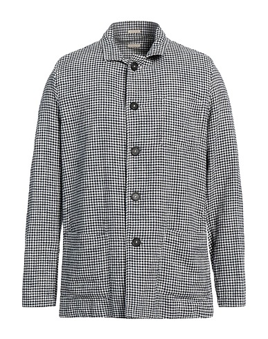 MASSIMO ALBA Jacket Midnight blue 100% Cotton