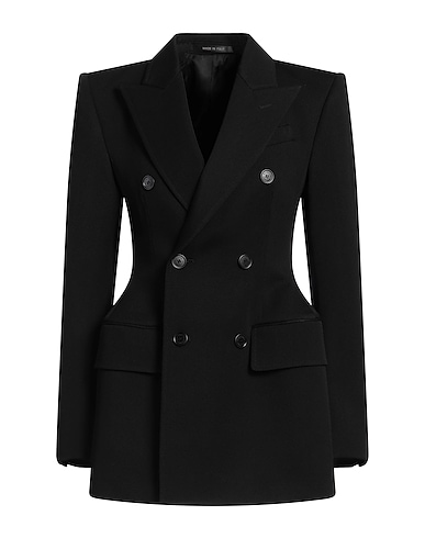BALENCIAGA Blazer NERO 100% Wool