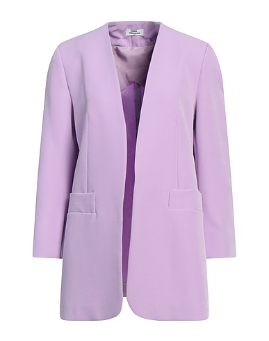 CARLA MONTANARINI Blazer Lilac 90% Polyester, 10% Elastane