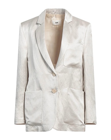 SOLOTRE Blazer Light grey 69% Wool, 31% Viscose