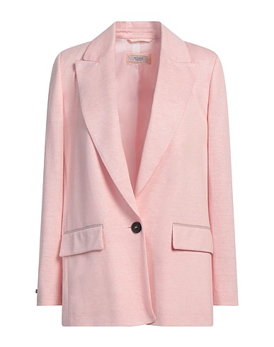 PESERICO Blazer Light pink 55% Linen, 45% Cotton