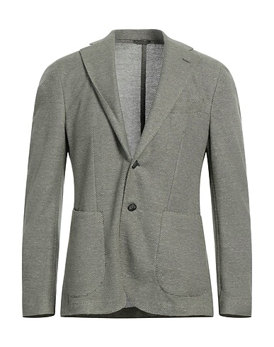 L.B.M. 1911 Blazer Military green 76% Cotton, 24% Linen