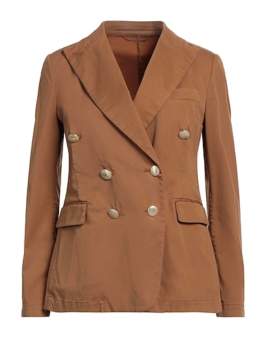 KILTIE Blazer Camel 58% Cotton, 40% Tencel™, 2% Elastane
