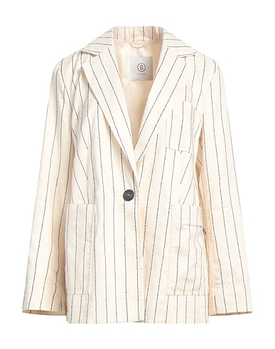 BOGNER Blazer Cream 52% Linen, 46% Cotton, 2% Polyester