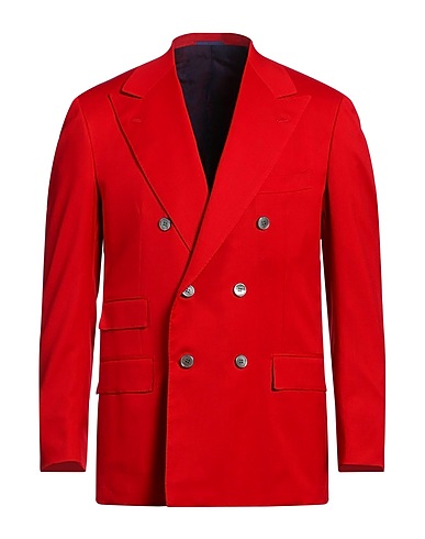 KITON Blazer Red 100% Virgin Wool