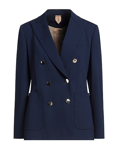 MAX MARA Blazer Navy 78% Virgin Wool, 20% Mohair wool, 2% Elastane