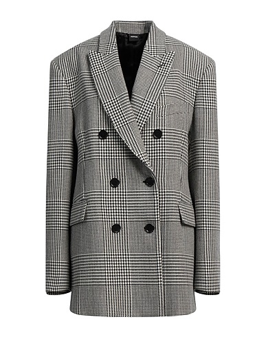 ASPESI 자켓 블랙 100% 버진 울