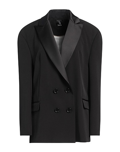 HANITA Blazer Black 88% Polyester, 12% Elastane
