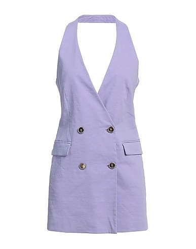 PINKO Weste Lila 59% Leinen, 38% Viskose, 3% Elastan