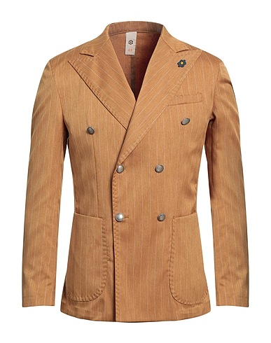 GABARDINE Blazer Mustard 95% Polyester, 4% Elastane, 1% Viscose