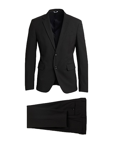 BRIAN DALES Suits Black 91% Polyamide, 9% Elastane
