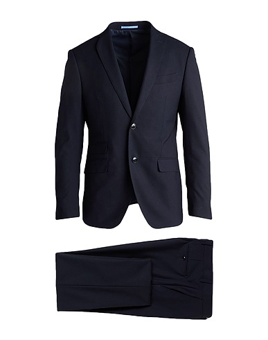 DOMENICO TAGLIENTE Suits Midnight blue 78% Polyester, 20% Viscose, 2% Elastane