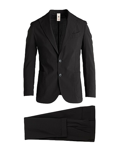 GABARDINE Suits Black 100% Wool