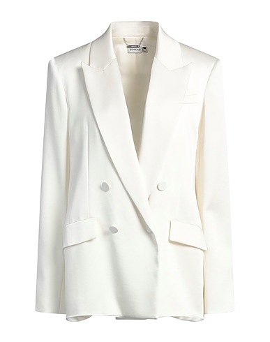 SIMKHAI Blazer White 89% Acetate, 11% Polyester