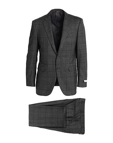 CANALI Suits Lead 98% Wool, 2% Elastane
