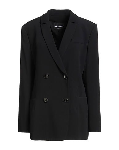 GIORGIO ARMANI Blazer Black 96% Viscose, 4% Elastane