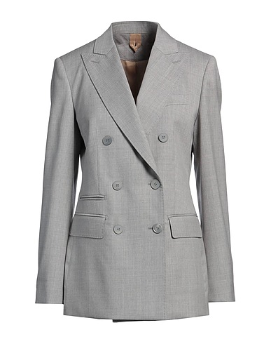 MAX MARA Americana Gris perla 100% Lana Virgen
