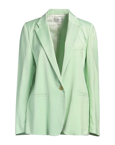 FORTE_FORTE Blazer Light green 76% Viscose, 18% Cotton, 6% Wool