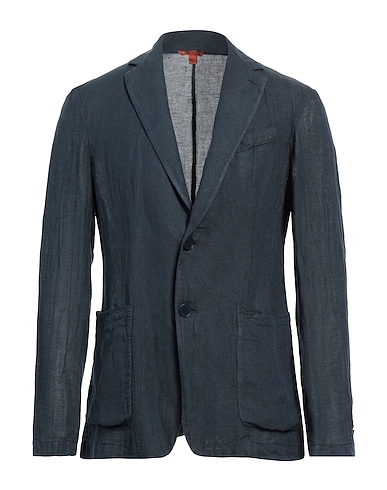 BARENA Blazer Navy 50% Linen, 50% Cotton