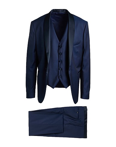 TAGLIATORE Navy 100% Virgin Wool
