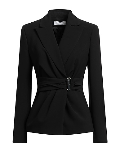 KAOS Giacca Nero 91% Poliestere, 9% Elastan