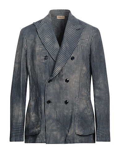 BARENA Blazer Blue 70% Viscose, 30% Linen