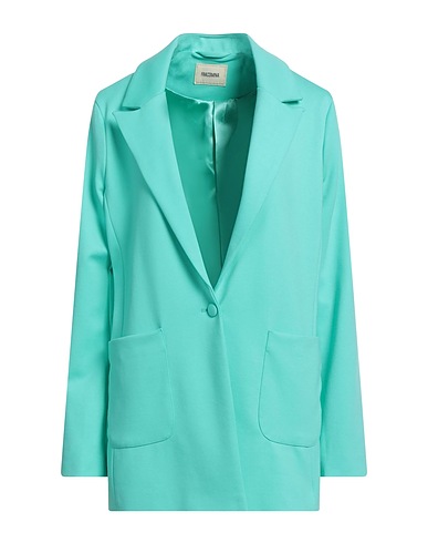FRACOMINA Blazer Turquoise 70% Polyester, 25% Rayon, 5% Elastane