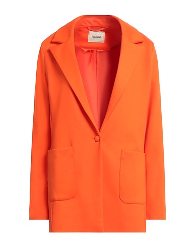 FRACOMINA Giacca Arancione 70% Poliestere, 25% Rayon, 5% Elastan